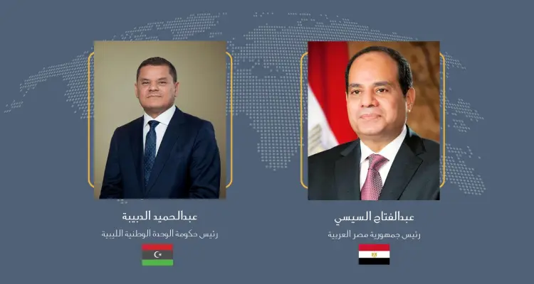 بعد نيل حكومته الثقة.. رئيس حكومة الوحدة الوطنية الليبية يتلقى اتصالاً هاتفياً من الرئيس المصري: أخبار