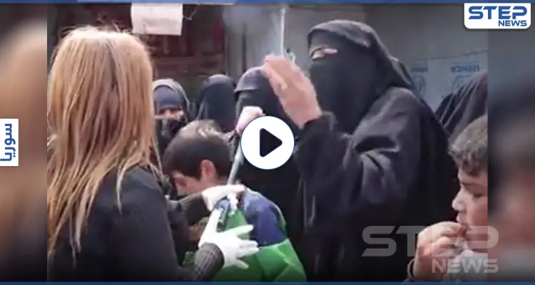 بالفيديو|| نساء "داعش" بمخيم الهول يكشفن سبب عدم إصابتهن بكورونا..: أخبار