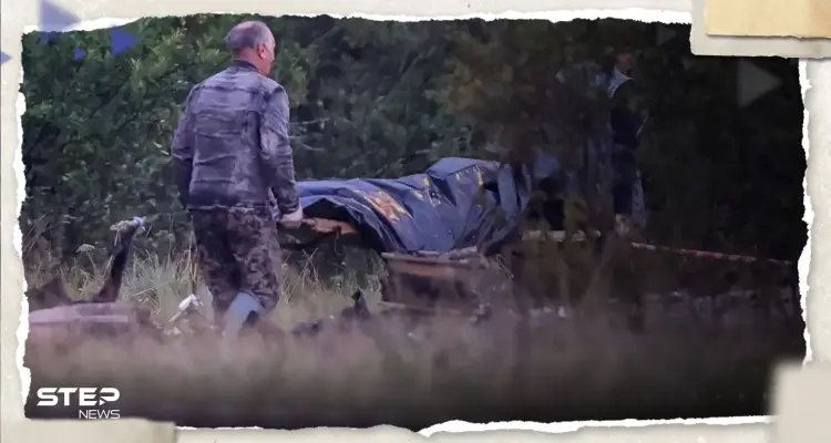 "سحبوا رفات شخص".. شاهد يروي ما حصل في اللحظات الأولى بموقع تحطم طائرة بريغوجين: أخبار