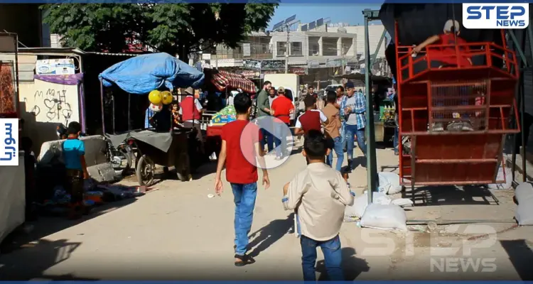 شاهد كيف قضى أهالي ريف إدلب على الحدود التركية أول أيام عيد الأضحى المبارك: أخبار