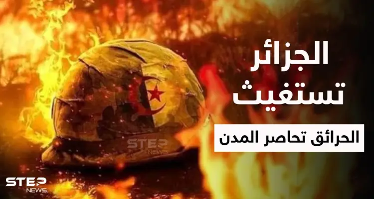 بالفيديو والصور|| حرائق الجزائر المدمرة تستفز فرنسا لتقدم المساعدة والشعب المحاصر بالنيران يستغيث: أخبار