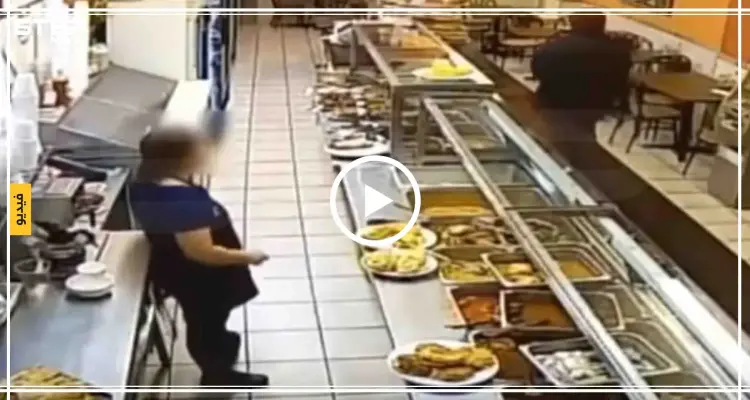شاهد بالفيديو|| نادلة مطعم تُحطّم وجه لص حاول سرقتها والمتابعون يصفونها بـ"جاكي شان": أخبار