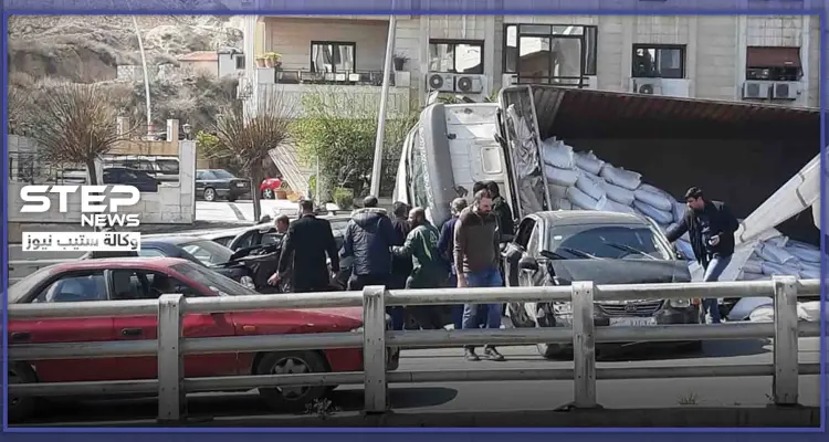 وفاة شخص وإصابات بحادث مروري في العاصمة دمشق (صور): أخبار