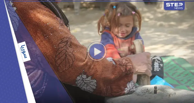 حجر الرحى ... معدات يدوية تراثية تعود للواجهة من جديد بمنطقة الفرات: أخبار