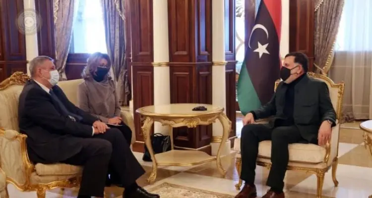 المبعوث الأممي إلى ليبيا يلتقي وفد الوفاق ورئيس الحكومة المنتخب ويتفقون على نقاط هامة: أخبار