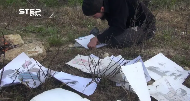 من قريته الريفية يحلم خالد بالحصول على أدوات تساعده لتحقيق حلمه في الرسم: أخبار