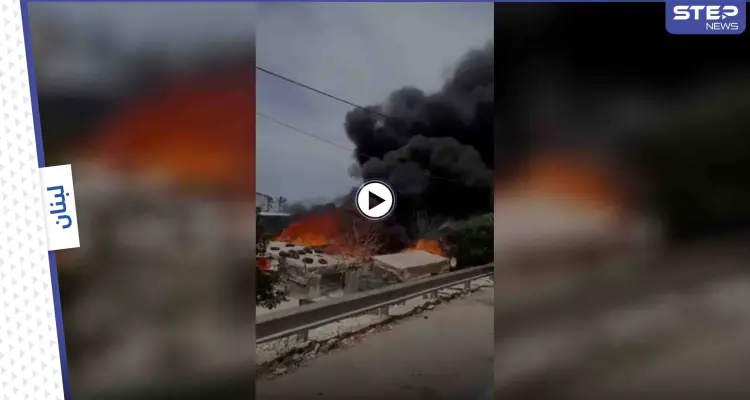 بالفيديو|| ألسنة اللهب تلتهم مخيماً لـ اللاجئين السوريين بلبنان بعد تهديداتٍ تلقاها قاطنوه: أخبار