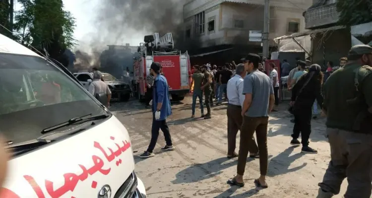 انفجارين في مدينة جرابلس شرق حلب ومصادر تكشف الخسائر: أخبار