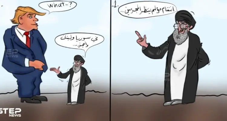 كاريكاتير: انتقام الخميني لسليماني!: أخبار