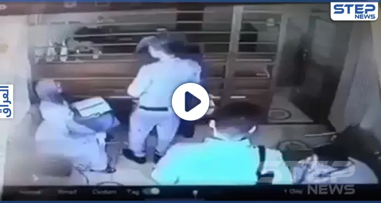 بالفيديو|| ضابط عراقي يتحرش بفتاة في محل صرافة ويهدد صاحبه باغتصاب بناته.. وكاميرا توثق: أخبار