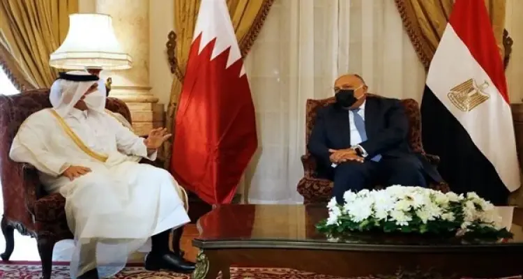 السيسي يوجه رسالة ودعوة لأمير قطر لزيارة مصر بأقرب فرصة.. وشكري يكشف مضمون الرسالة: أخبار