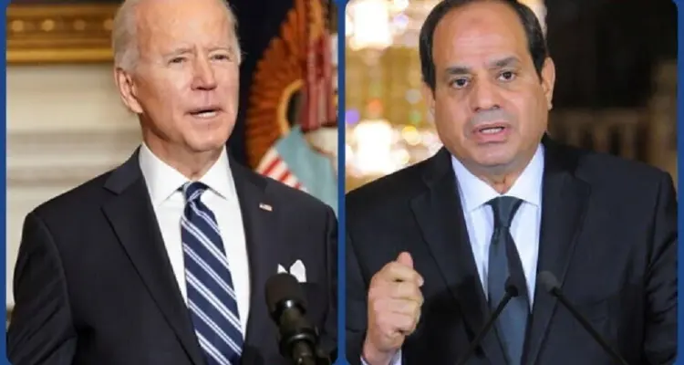 خلال اتصالٍ هاتفي.. اتفاق بين السيسي وبايدن على أمر يخصّ فلسطين: أخبار