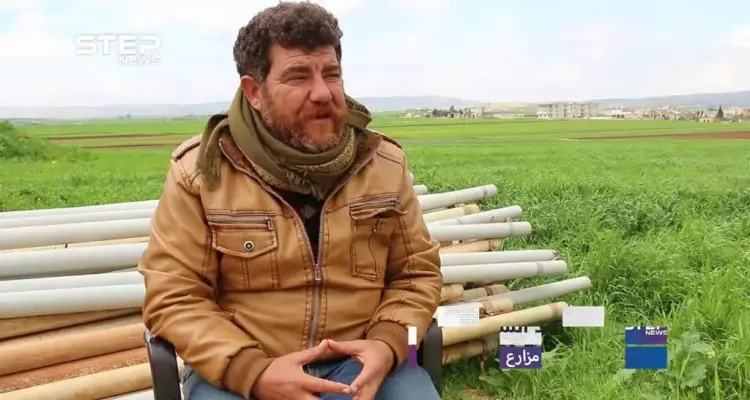 شاهد معاناة المزارعين وتضرر محصول القمح غربي حلب جراء الأمطار والسيول: أخبار