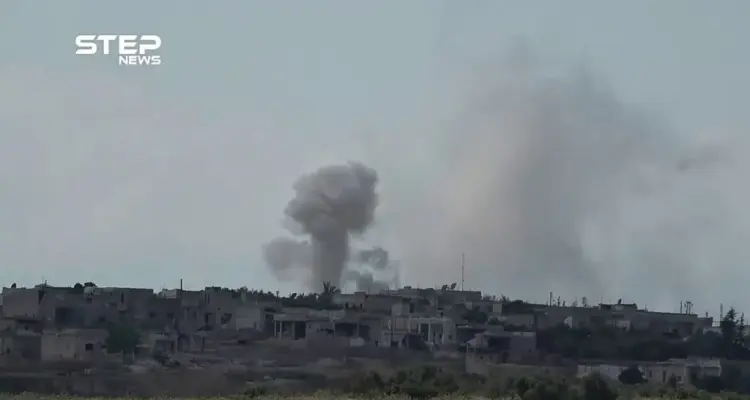 شاهد قصف مدفعي وصاروخي عنيف يستهدف قرية الزكاة شمال حماة: أخبار