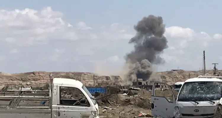 طيران التحالف يُنفّذ قصفاً على الباغوز، ومصدر من قسد يكشف تفاصيل هامّة!!: أخبار