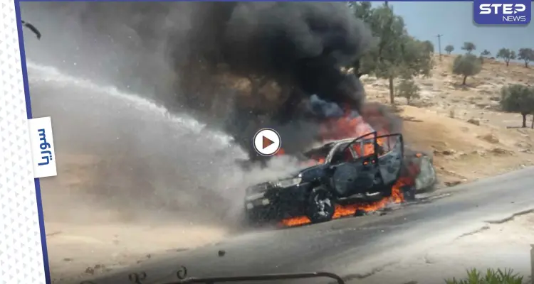 بالفيديو|| انفجار عبوة ناسفة بريف إدلب يودي بحياة قيادي كبير بالحزب التركستاني ويخلف 4 جرحى: أخبار