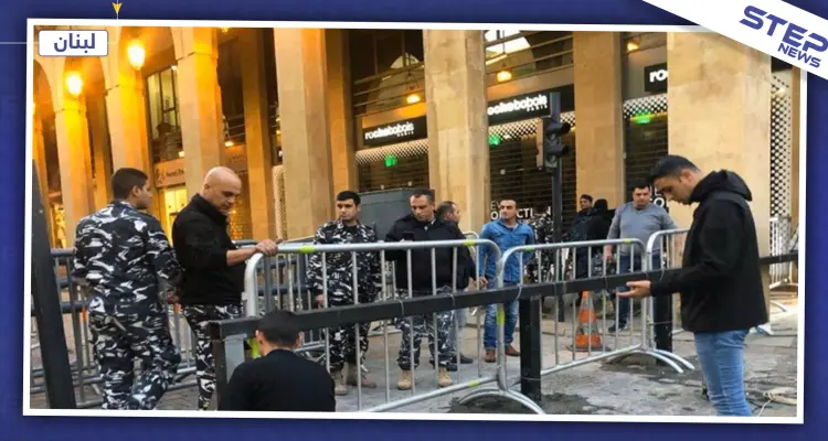 "جدار حديدي" حول مجلس النواب وسط بيروت يثير غضب المحتجين (شاهد): أخبار