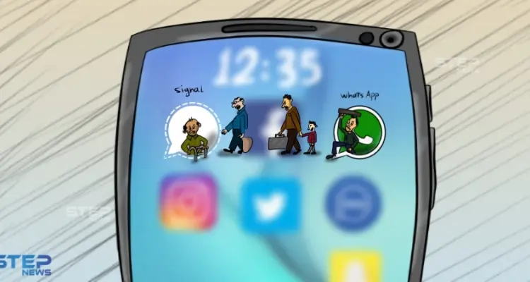 كاريكاتير | الهجرة بين التطبيقات !: أخبار