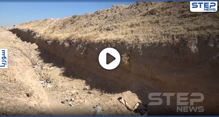 بالفيديو|| خنادق وتحصينات استعداداً لمواجهة عسكرية.. "قسد" تتجهز بمنطقة عين عيسى: أخبار