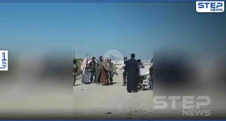 بالفيديو|| ضابط من الجيش التركي يعتدي على مدني سوري شمال الرقة: أخبار