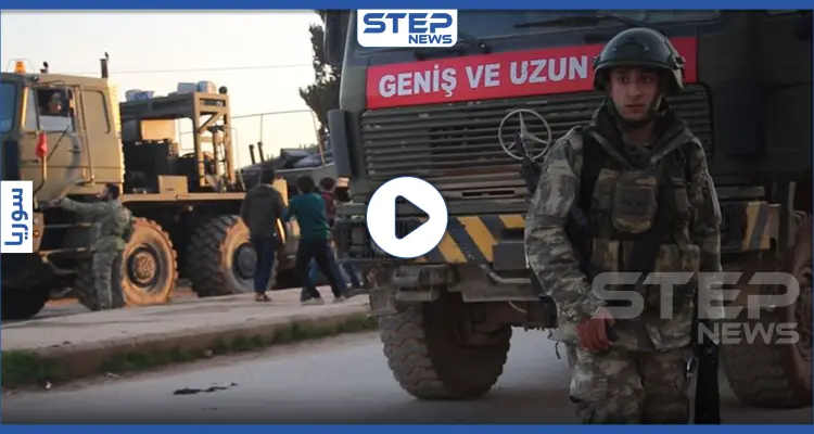 عدسة ستيب ترصد دخول رتل تركي وانتشاره في بلدة باتبو شمال إدلب.: أخبار