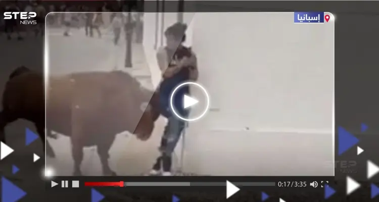 شاهد|| ثور هائج ينقض بقوة على امرأة.. انشغلت عن "العالم" بهاتفها: أخبار