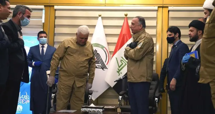قوات عراقية تعتقل قيادياً بارزاً بالحشد الشعبي وتوتر يسود بغداد أجبر الكاظمي على إجراء أمني: أخبار