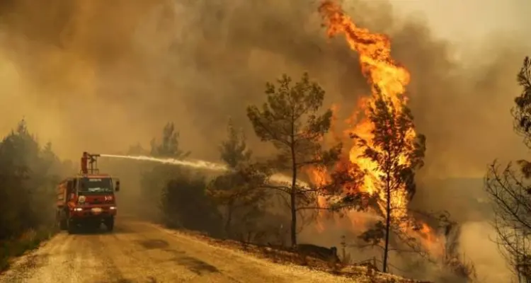بالفيديو||سقوط طائرة أثناء عمليات إطفاء الحرائق في تركيا وموسكو تنعي رجال إطفاء روس قضوا على متنها: أخبار