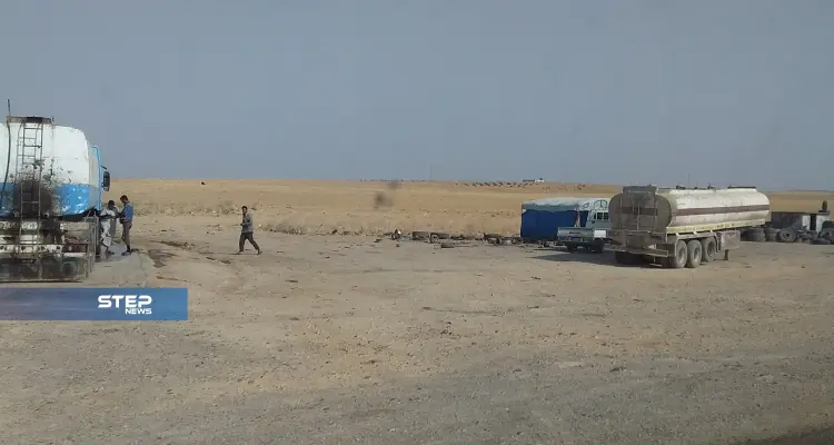 شاهد بالصور: قسد توقف صهاريج نقل المحروقات بريف الرقة وتمنع أصحابها من العمل، والسبب!!: أخبار