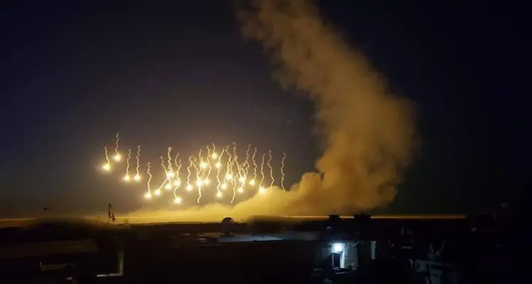 مناورات عسكرية أمريكية بقاعدة التنف خوفاً من اقتراب "داعش" (صور): أخبار