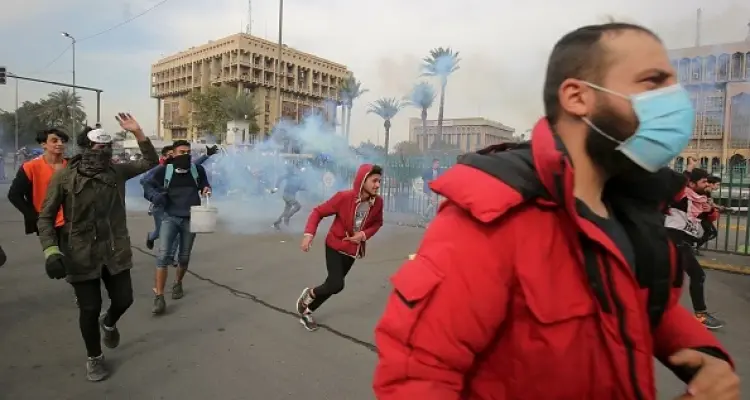 مقتل متظاهرين في مدينة الناصرية العراقية على يد قوات الأمن: أخبار