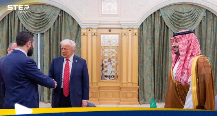 شاهد|| لقاء ترامب وأحمد الشرع وولي العهد السعودي: أخبار