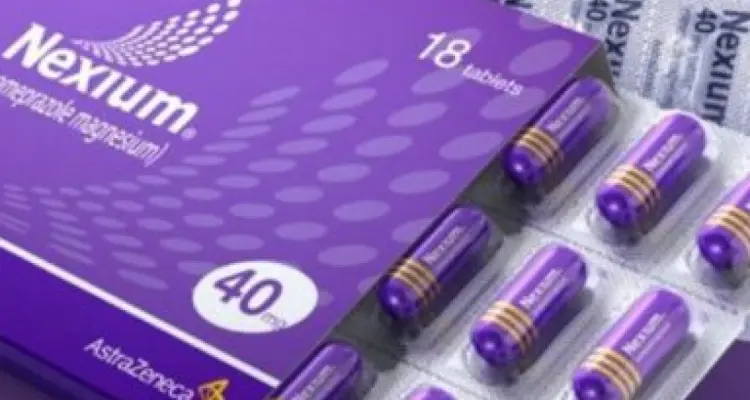 حبوب Nexium لعلاج القرحة وارتجاع المريء: أخبار