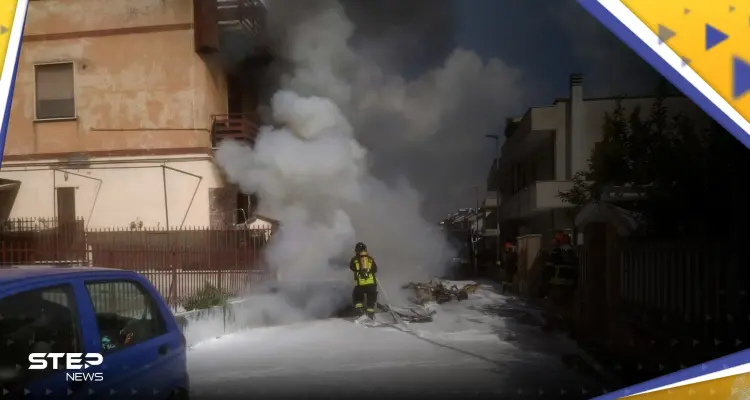 بالفيديو || تصادم طائرتين إيطاليتين في أجواء روما وإحداهما تسقط بحي سكني: أخبار