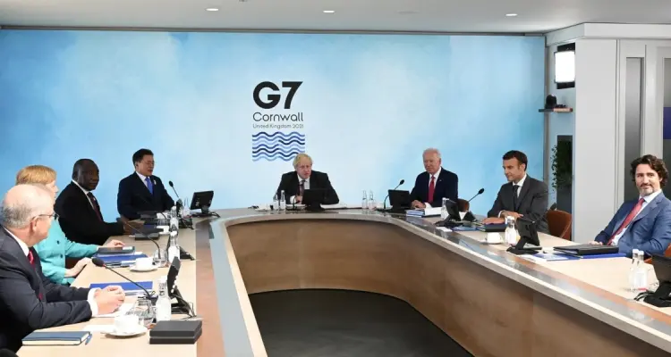 بيان مجموعة الدول السبع يؤكد أن العام 2021 نقطة تحول لكوكب الأرض: أخبار