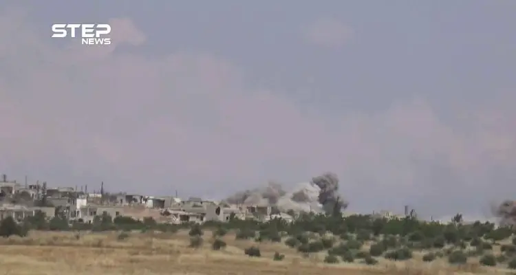 مشاهد من القصف الجوي الروسي على مدن وبلدات شمال حماة: أخبار