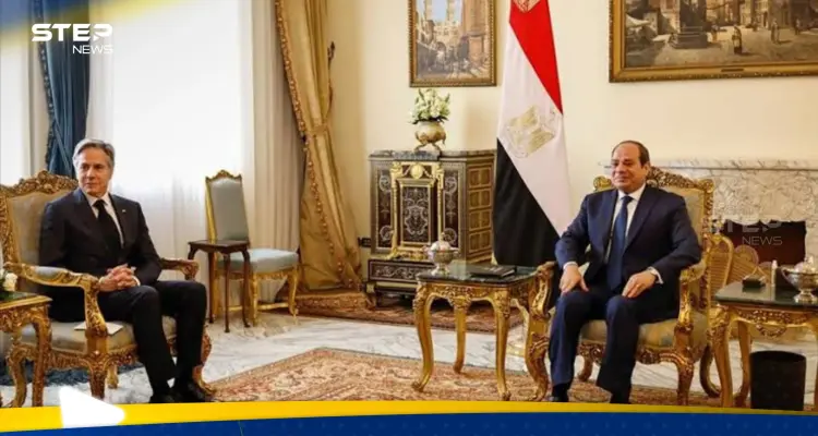 بأمر يتعلق بالفلسطينيين في غزة.. ماذا تعهد بلينكن خلال لقائه مع السيسي: أخبار