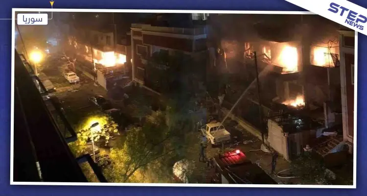 صور || الدمار الناتج عن الغارة الإسرائيلية بمنطقة المزة في دمشق: أخبار