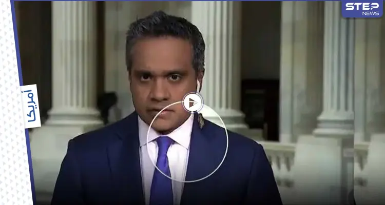 بالفيديو|| رد فعل طريف ومضحك لمذيع "CNN" عند اكتشافه صرصور على رقبته ببث مباشر: أخبار