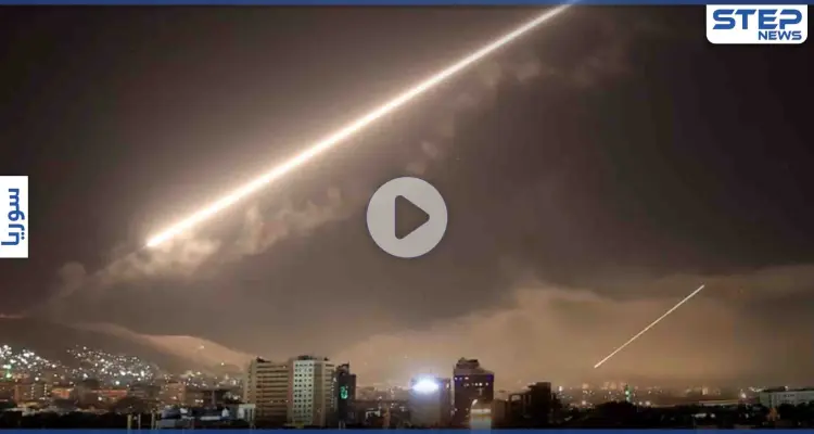 بالفيديو || سلسلة غارات إسرائيلية على مواقع للميليشيات الإيرانية بريف دمشق: أخبار