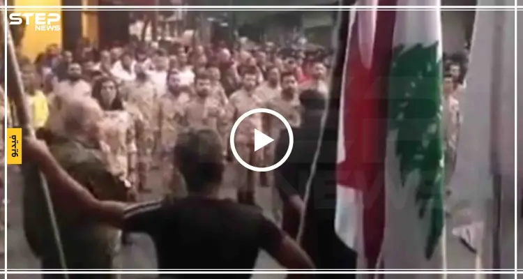 بالفيديو|| عناصر "الحزب السوري القومي" يقدّمون عرضًا عسكريًا في بيروت: أخبار