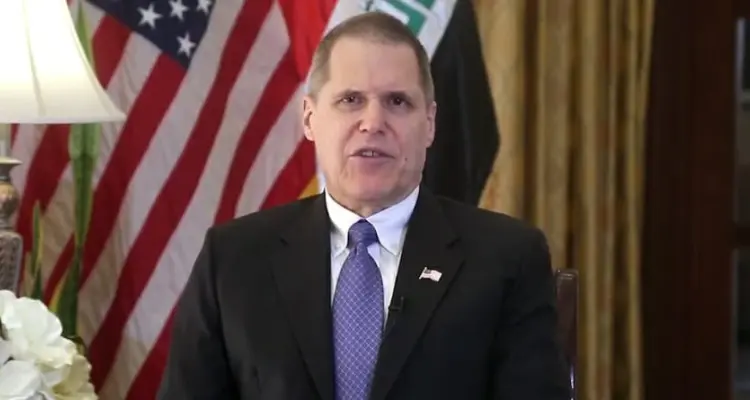 السفير الأمريكي في العراق يهدد الميليشيات الإيرانية: أخبار