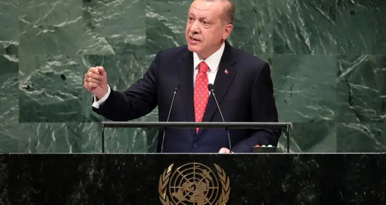 أردوغان أمام الأمم المتحدة يتحدث عن 3 مواضيع.. ماذا قال عن سوريا: أخبار