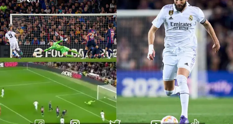 بنزيما يهز شباك شتيغن بهاتريك ويمنح ريال مدريد التأهل: أخبار