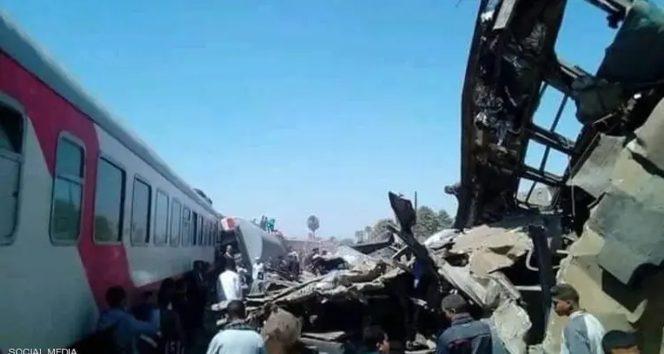 النيابة العامة المصرية تكشف عن مفاجأة خلال التحقيق بحادثة اصطدام قطاري سوهاج: أخبار