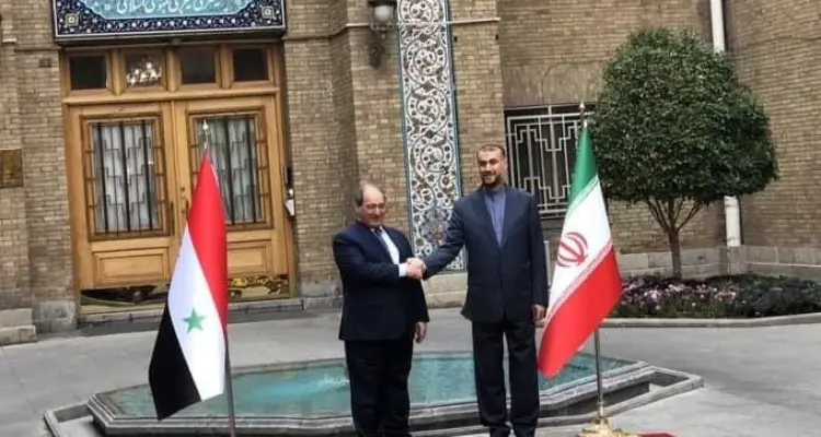 طهران تجمع وفدين إماراتي وسوري لأول مرة وتتحدث عن خروج قوات أجنبية من سوريا: أخبار