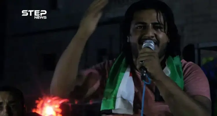 مظاهرة ليلية لأهالي مدينة عفرين في ريف حلب دعماً لإدلب: أخبار