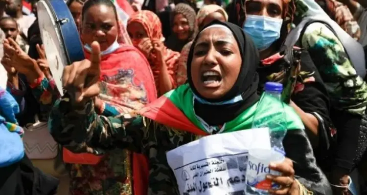 بدء المظاهرات في السودان رفضاً لـ"الانقلاب العسكري" بالبلاد تحت شعار "مليونية 30 أكتوبر" (فيديو): أخبار