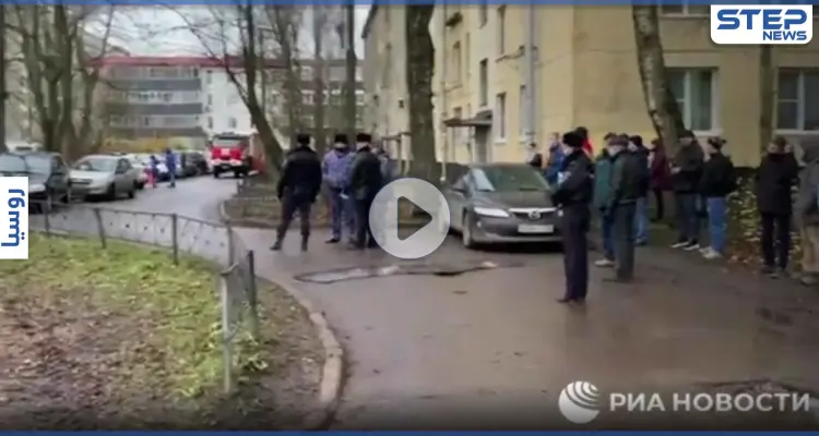 بالفيديو|| أب روسي مسلح بفأس يحتجز أطفاله الستة كرهائن.. ويهدد بقتلهم: أخبار