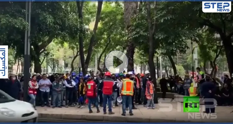 بالفيديو|| زلزال المكسيك.. بـ 7.5 درجة جعل البلاد تعيش بأهوال القيامة موقعاً قتلى ودمار هائل بالمباني: أخبار